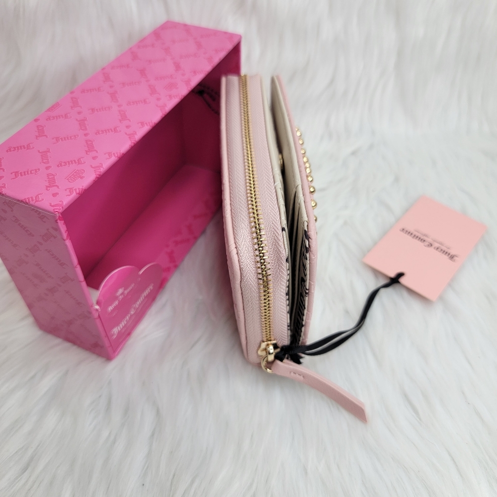 Juicy Couture Pink Diamond Multicompartment Wallet. - Picture 3 of 7